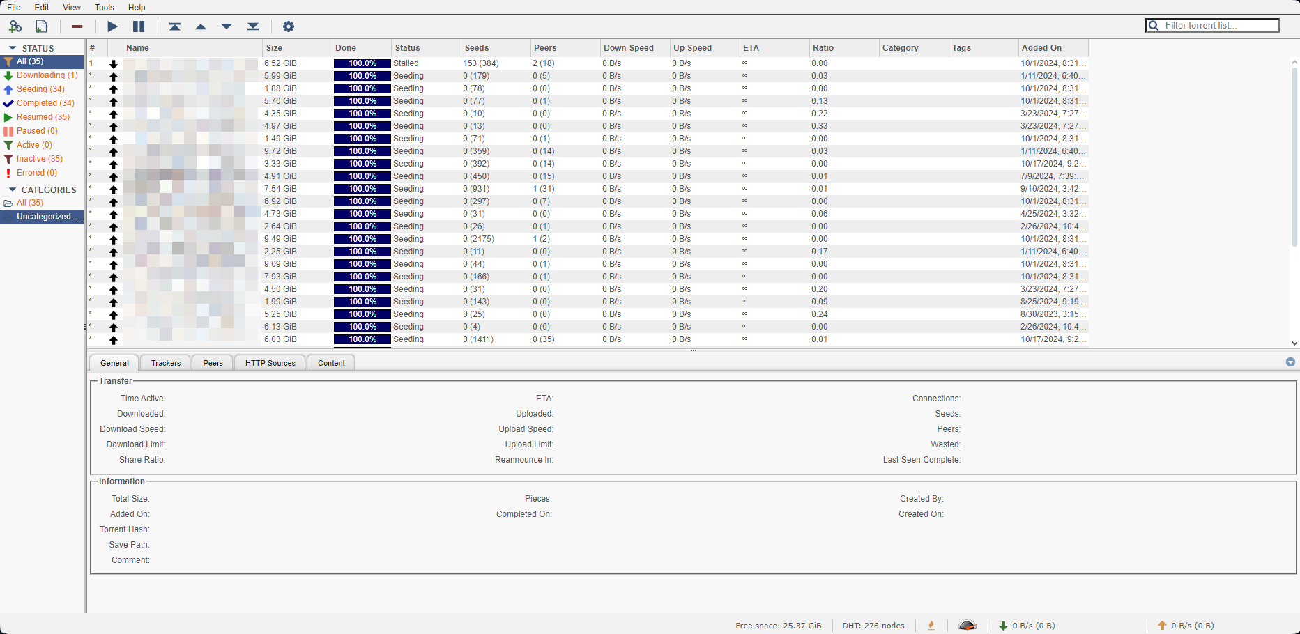 qBittorrent Web Interface
